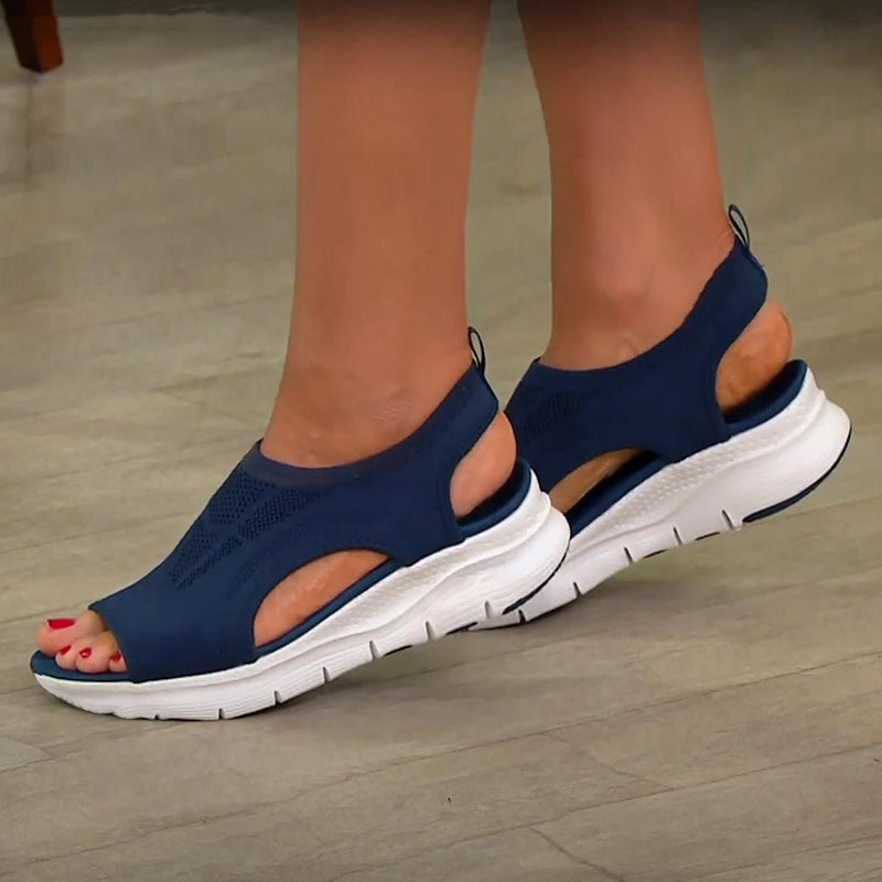 Casual women's sandals designed for pain relief, offering orthopedic support and comfort