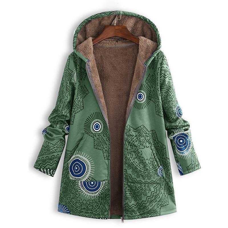 New women's long hooded spring jacket with pockets. Versatile casual & lightweight transitional outerwear.