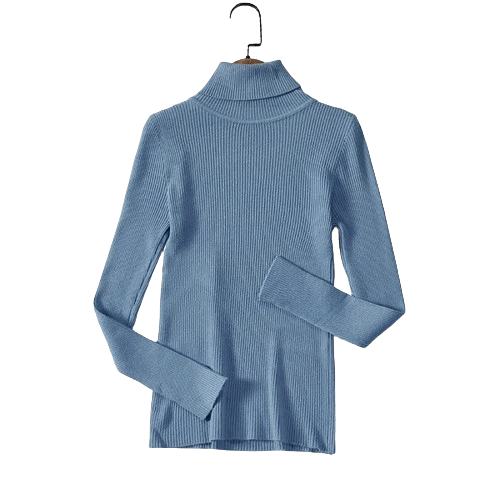 High-quality women's retro cashmere sweater, luxurious and warm knit for cold weather fashion.
