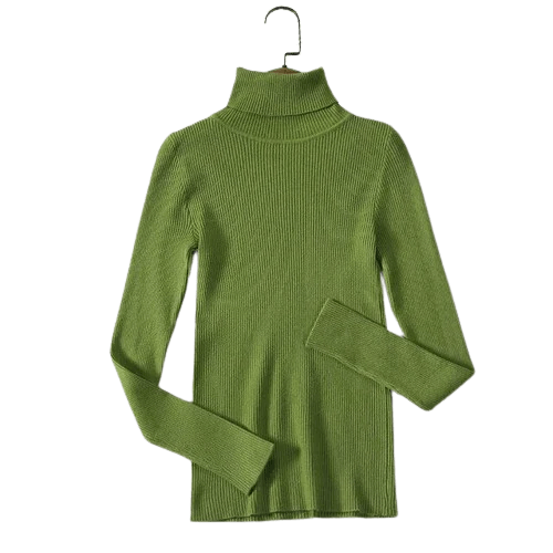 Warm & cozy women's retro cashmere sweater, long sleeve knit, perfect for cold weather fashion.