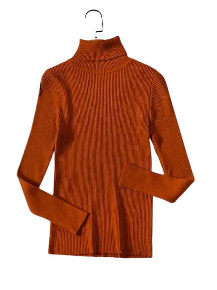 Sophisticated women's retro cashmere sweater, solid color luxurious knit for elegant warmth.