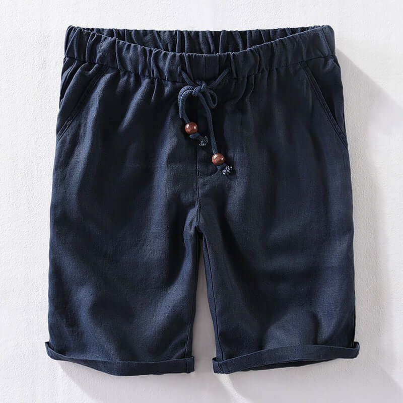 Women's mid-rise casual shorts with convenient pockets, perfect for everyday wear & summer comfort.