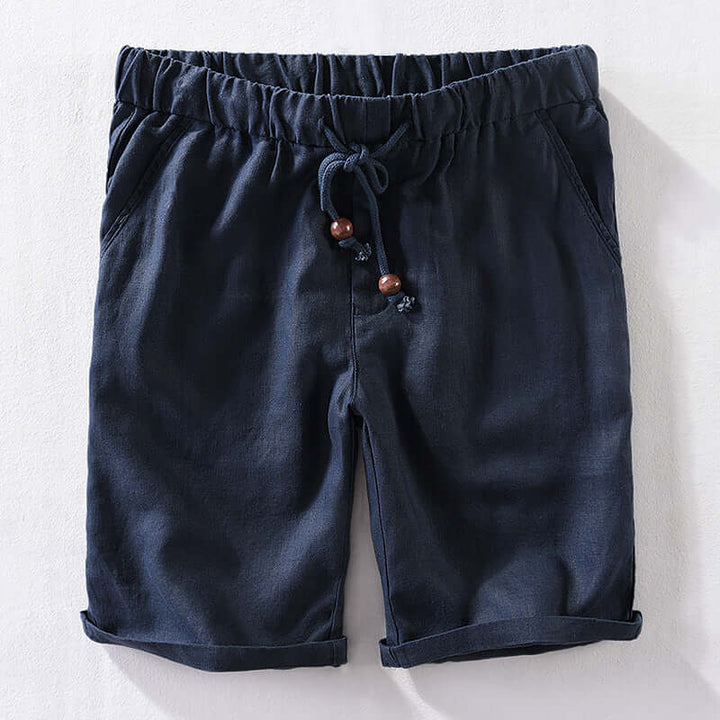 Women's mid-rise casual shorts with convenient pockets, perfect for everyday wear & summer comfort.