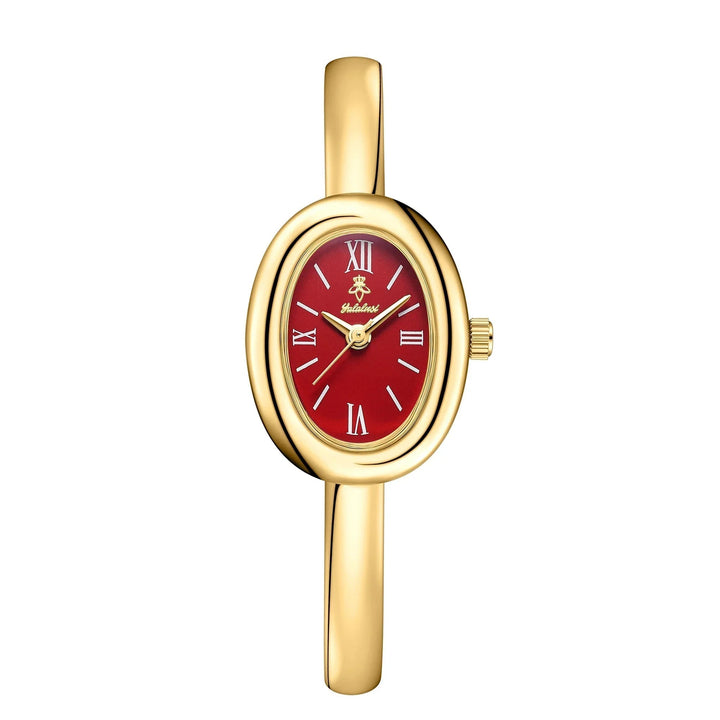 Women's minimalist stainless steel watch, an elegant everyday timepiece for ladies fashion.