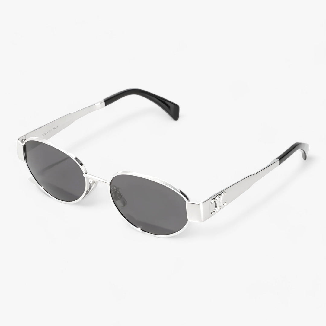 Stylish women's acetate frame sunglasses with UV protection & polarized lenses for modern summer fashion.