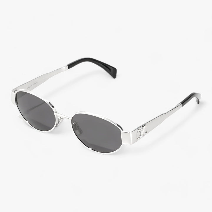 Stylish women's acetate frame sunglasses with UV protection & polarized lenses for modern summer fashion.