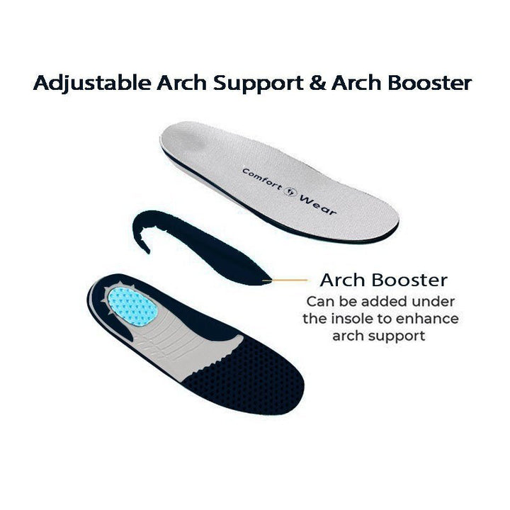 Women's non-slip medical shoes in a clean, professional environment for healthcare