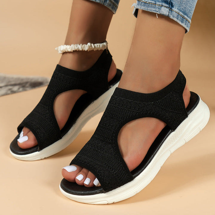 Women's ortho-cushioned sport sandals for ultimate comfort & foot support. Perfect slip-on walking sandals.