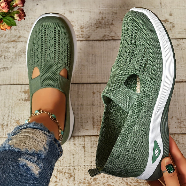Women's orthopaedic slip-on shoes for all-day comfort, arch support & easy wear.