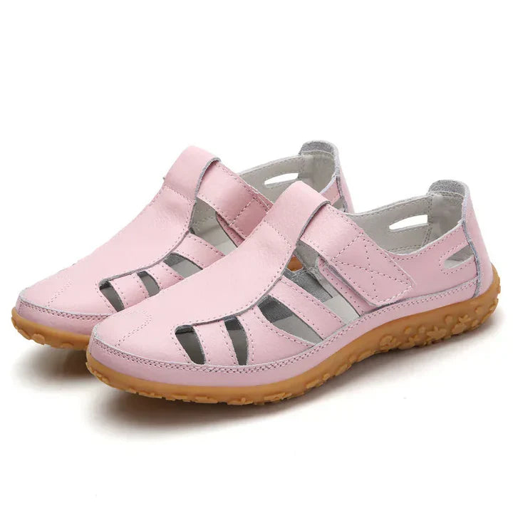 Durable women's orthopedic sandals with anti-slip outsoles & superior arch support for active comfort.