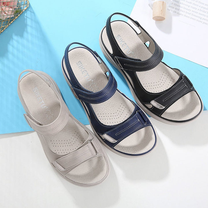 Women's casual orthopedic sandals, perfect for daily wear, providing arch support & pain relief.