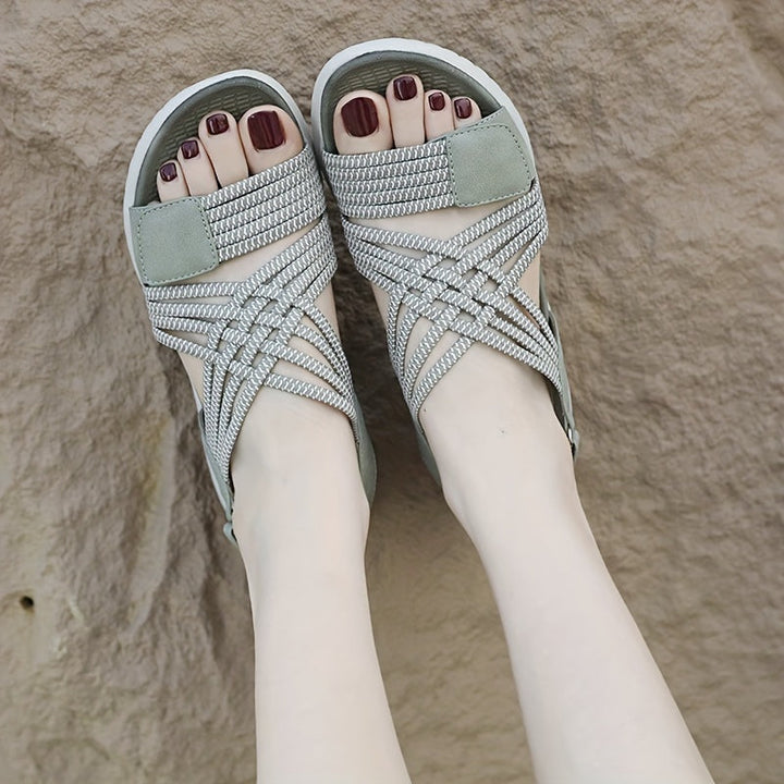 Durable women's comfort sandals, perfect for long walks & daily wear.