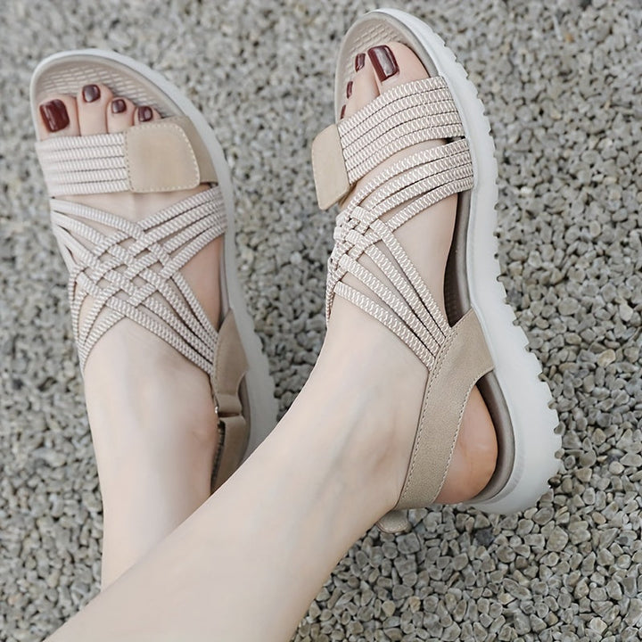 Women's cushioned orthopedic sandals, offering excellent arch support.