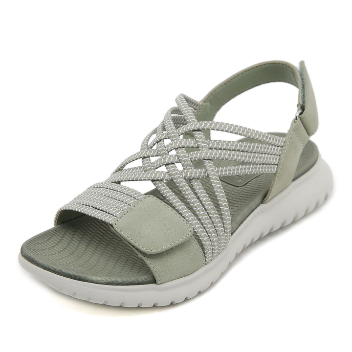 Stylish women's comfort sandals, adjustable straps & ergonomic design.