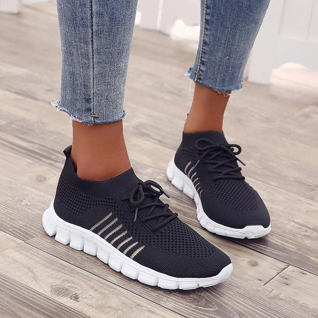 Fashionable women's orthopedic sneakers, providing supportive comfort for walking & active days.