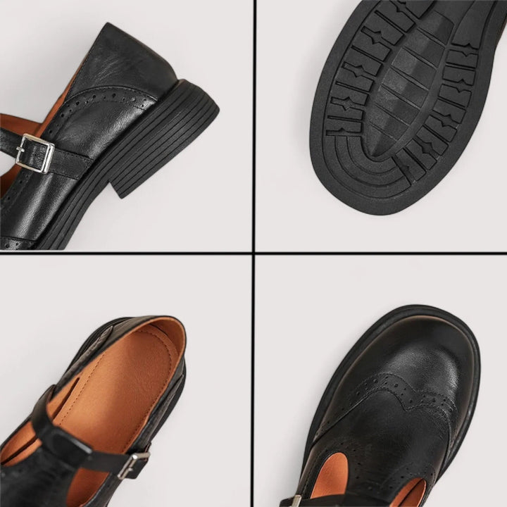 Comfortable women's Mary Jane shoes, perfect for daily wear, featuring orthopedic support and a timeless elegant design.