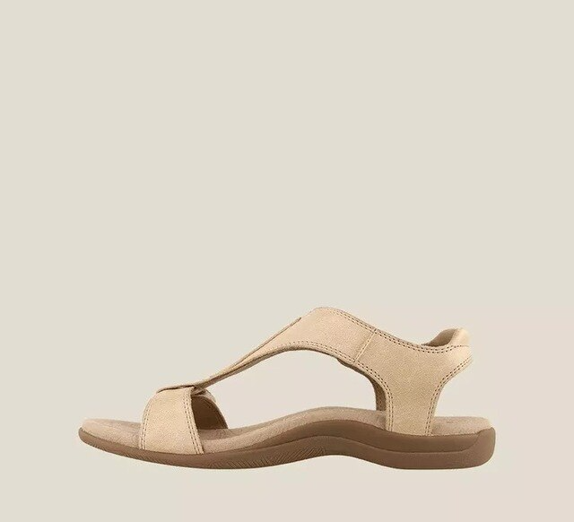 Women's orthopedic summer sandals with arch support for all-day comfortable wear; perfect for foot support.