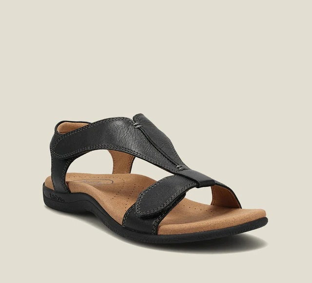 Versatile minimalist T-strap women's sandals, ideal for comfortable casual or dressy summer footwear.
