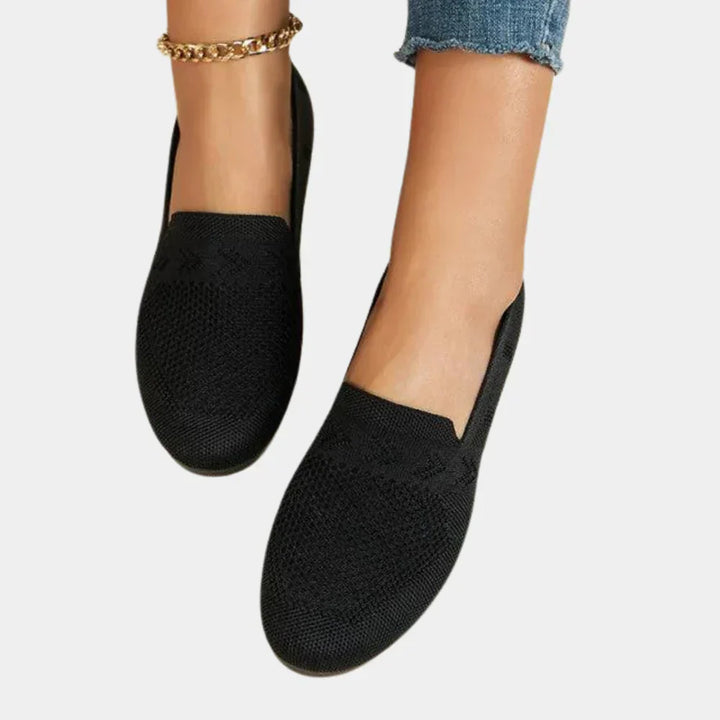 Supportive women's comfort shoes featuring flexible design, anti-slip sole, and essential arch support for active daily wear.