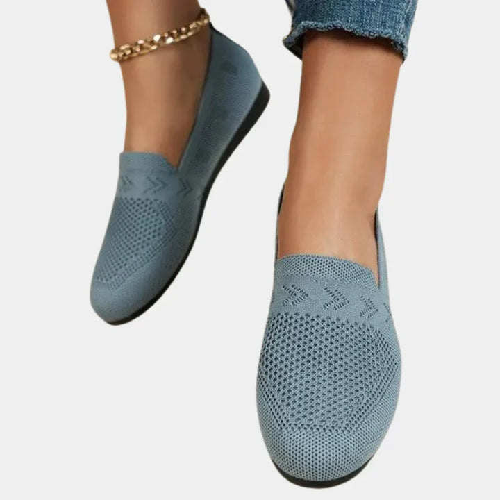 Casual womens footwear designed for wellness, providing orthopedic comfort, arch support, and flexibility for walking.