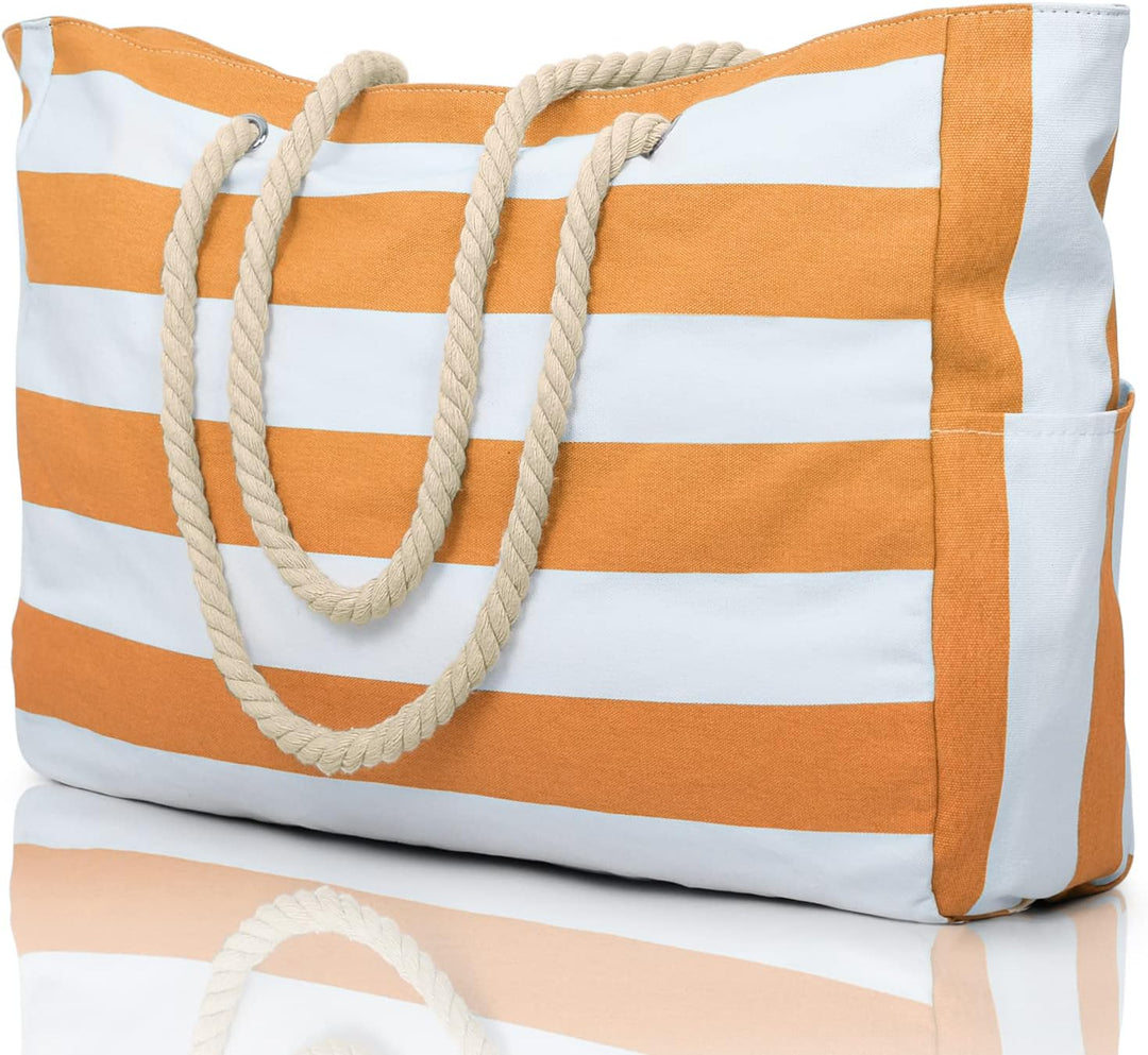 Women's large waterproof tote, sandproof & oversized for all beach essentials.