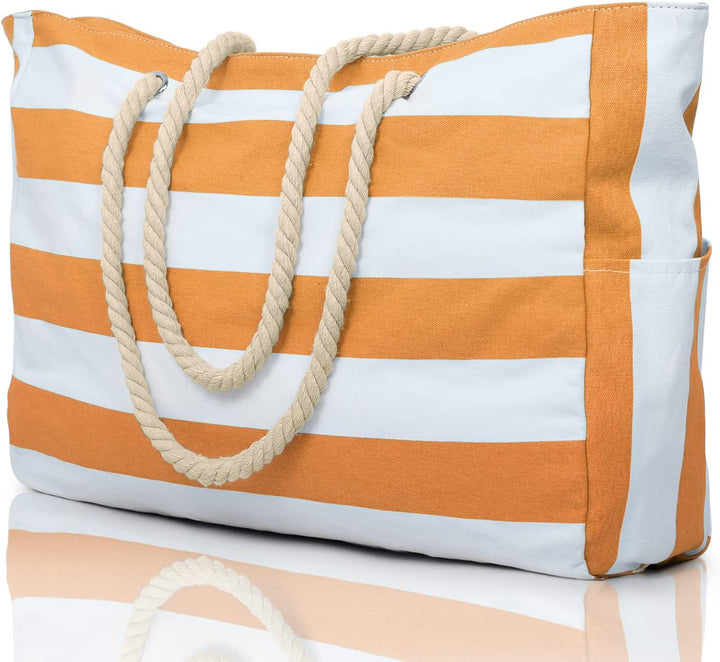 Women's large waterproof tote, sandproof & oversized for all beach essentials.