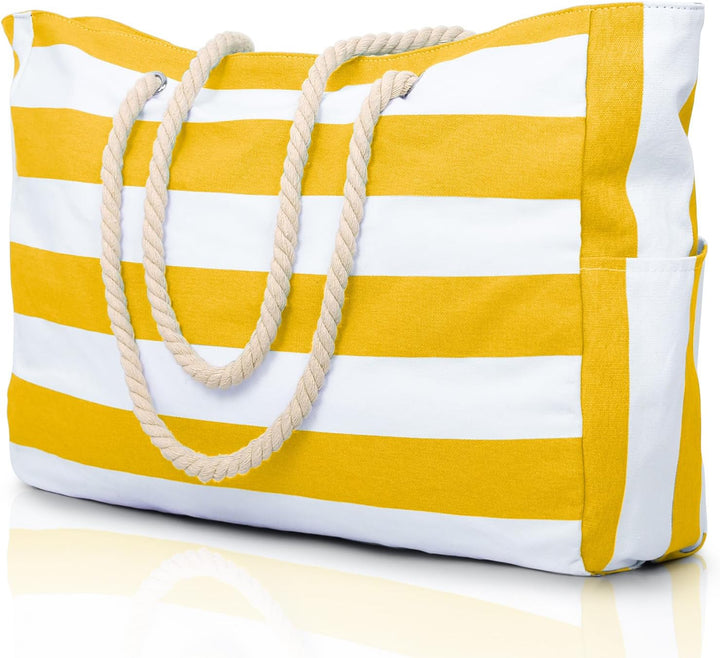 SandAway women's waterproof & sandproof oversized beach tote for convenience.