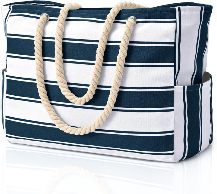 SandAway women's beach tote, large capacity, waterproof, sandproof, travel-ready.