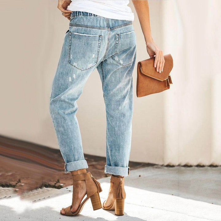 Soft women's relaxed fit pants, versatile for casual wear, lounging, and everyday comfort. Stylish fashion.