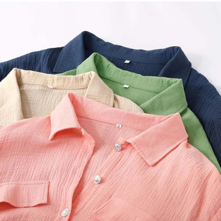 Women's stylish cotton blend two-piece lounge set in a relaxed fit, ideal for comfortable casual wear.