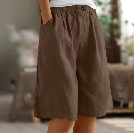 Versatile Renee women's comfort shorts, a key piece of women's apparel for stylish warm weather daywear.