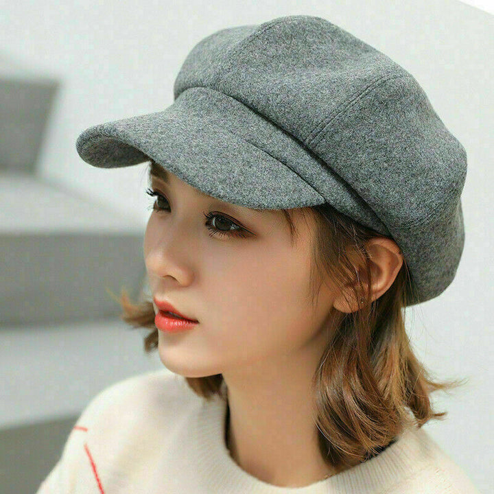 Warm retro women's hat, Verna design, for classic winter fashion.