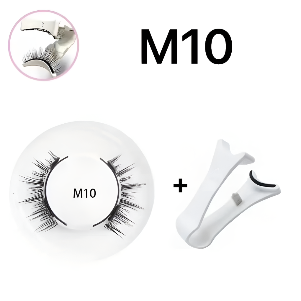 Durable reusable magnetic false lashes & applicator kit for women. Eco-friendly, no-glue, & perfect beauty accessory.