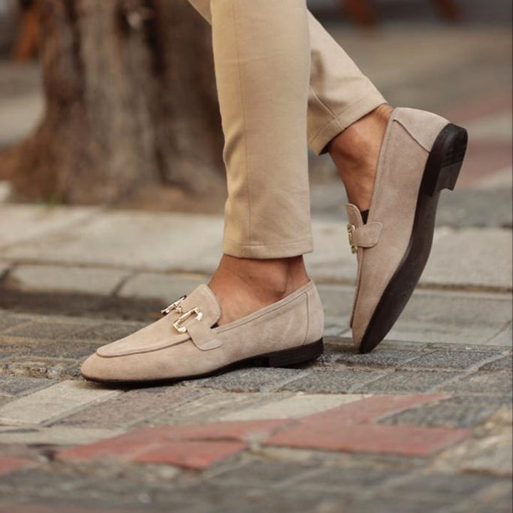 Women's round toe slip-on loafers in classic style, perfect for casual or dressy everyday wear.