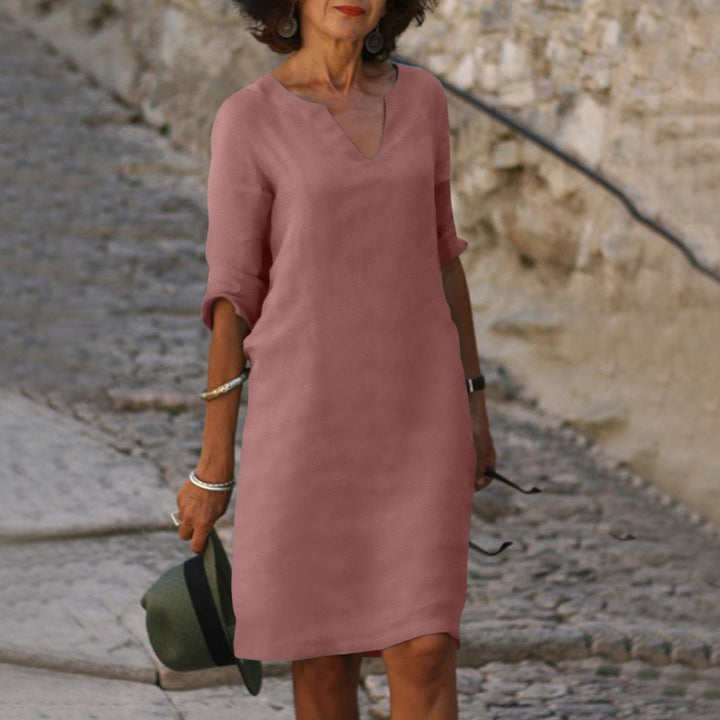 Women's apparel: comfortable, stylish flowy summer dress, ideal for casual wear or parties.