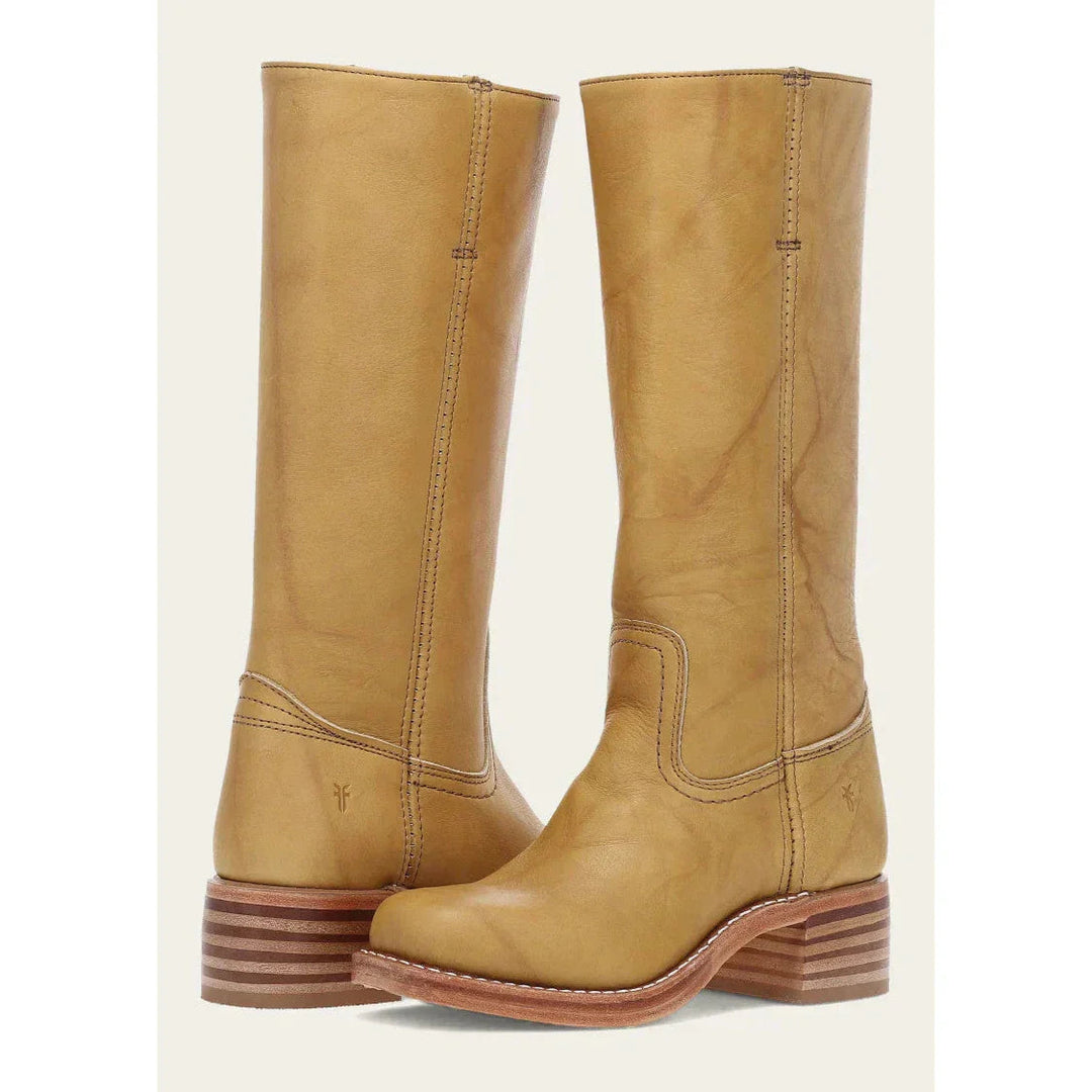 Western-inspired women's knee-high boots, stylish & comfortable footwear for fashionistas.