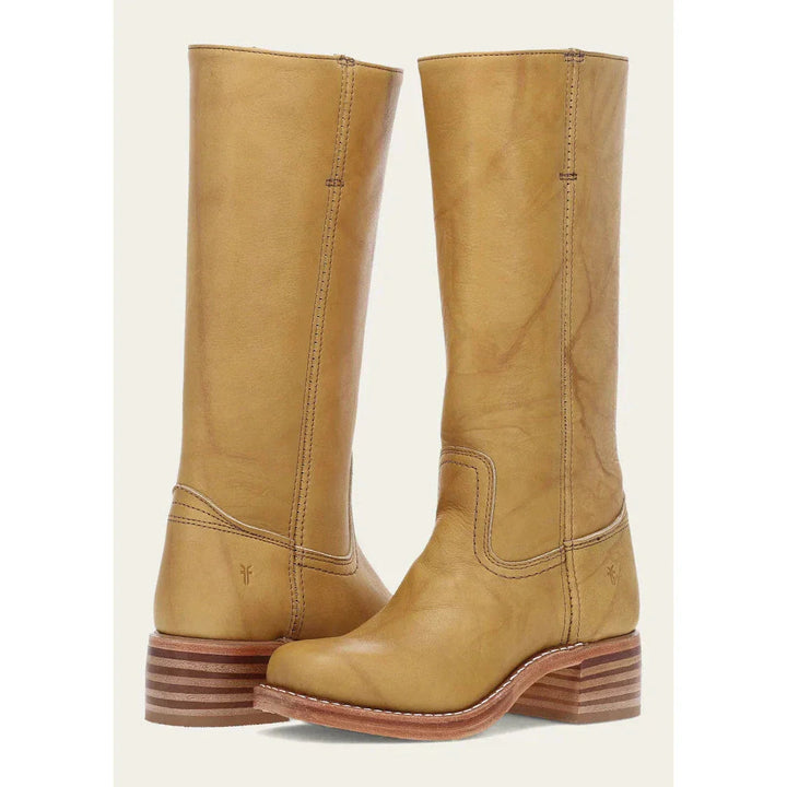Western-inspired women's knee-high boots, stylish & comfortable footwear for fashionistas.