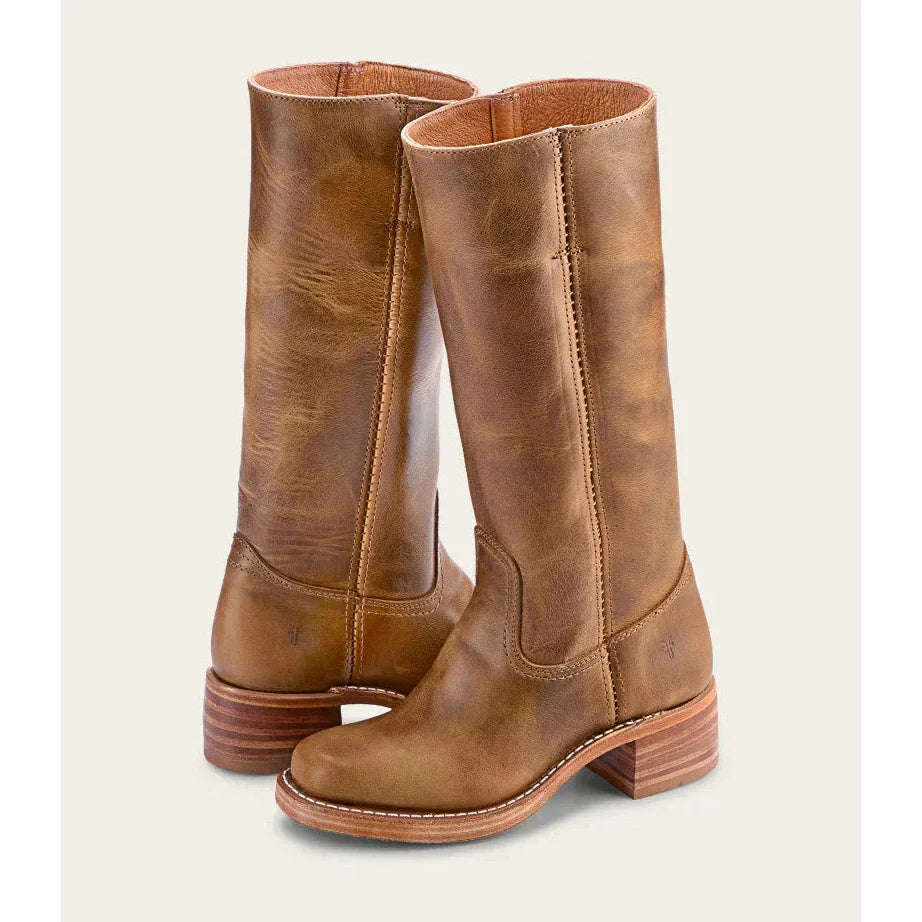 Durable women's knee-high western boots, designed for both style & lasting comfort.