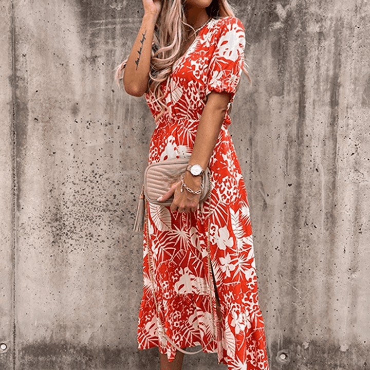 Breathable, comfortable sleeveless midi dress for women, ideal for summer casual and relaxed elegance.