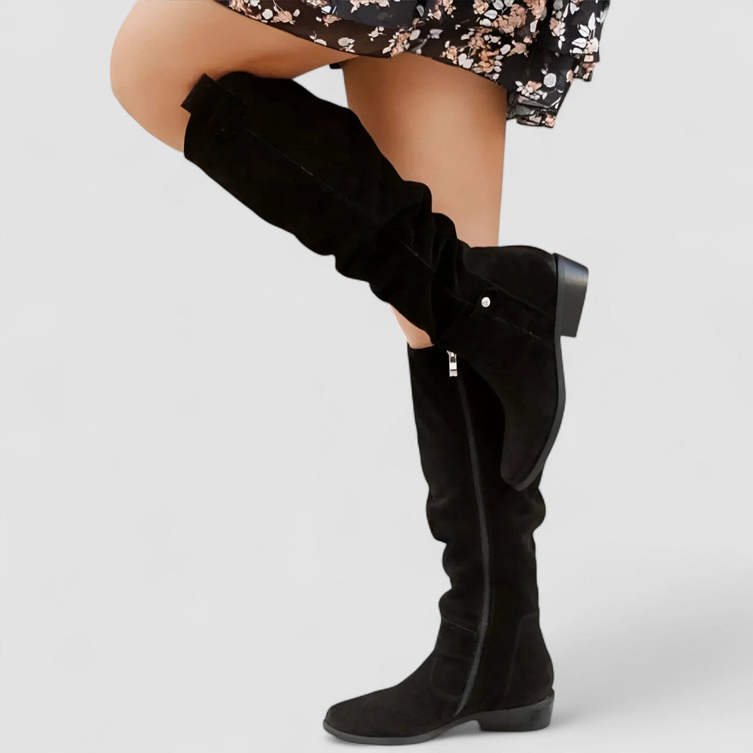 Comfortable taupe women's orthopedic ankle boots, ideal supportive everyday footwear.