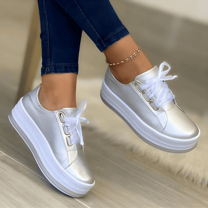 Supportive women's active wear sneakers with advanced arch support and ultimate cushioning for maximum comfort.
