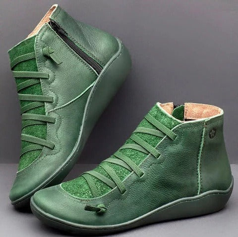 Women's comfortable orthopedic ankle boots designed for all-day walking & everyday support.