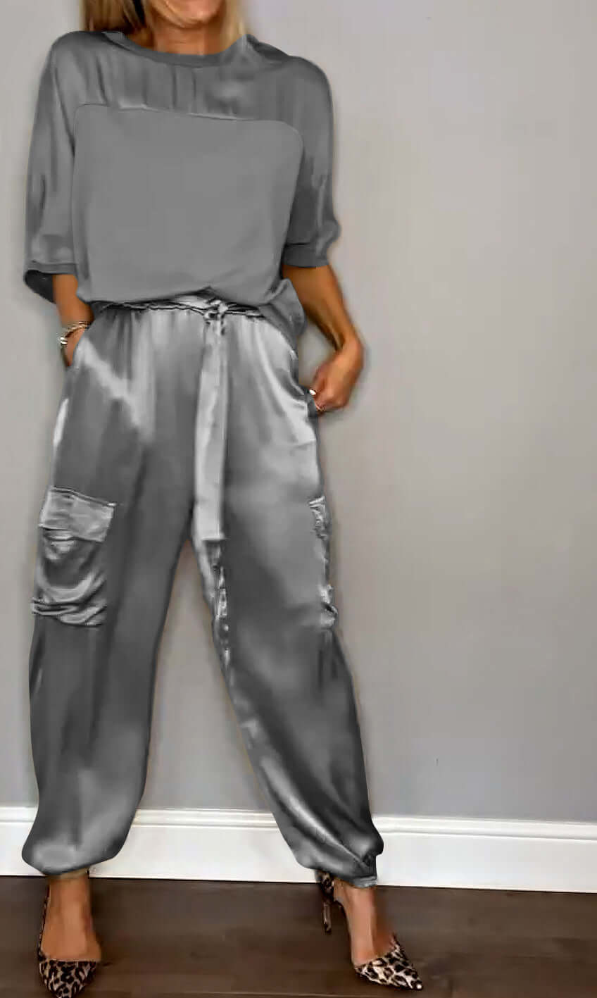 Enjoy ultimate comfort in this women's ultra-soft two-piece set, perfect for lounging or sleep.