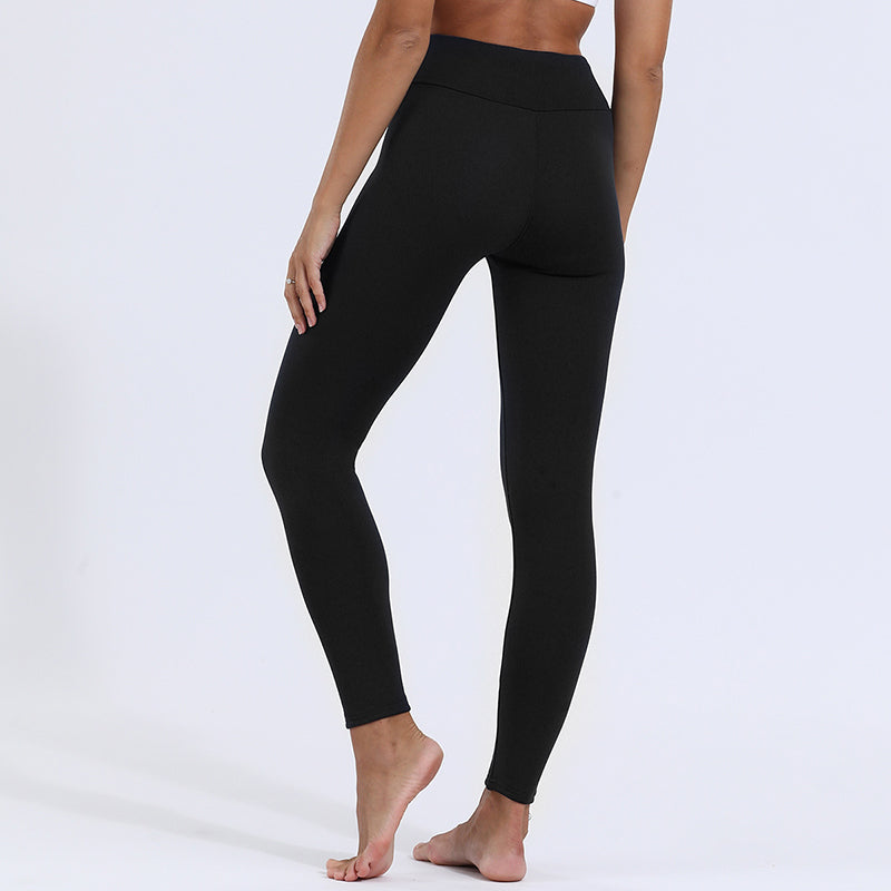 Stylish women's winter leggings, ultra warm and stretchy for cold weather versatility.