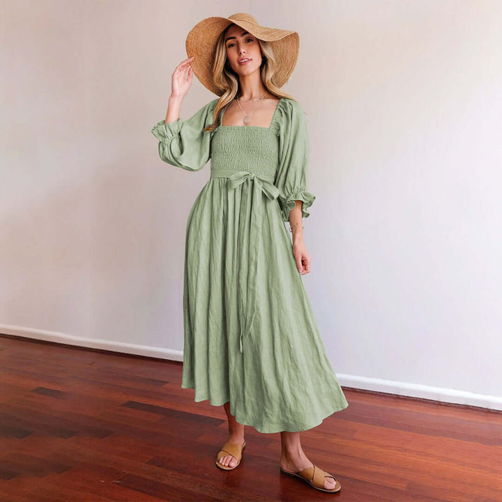 Women's versatile summer dress, designed for comfort and effortless chic, suitable for any occasion.