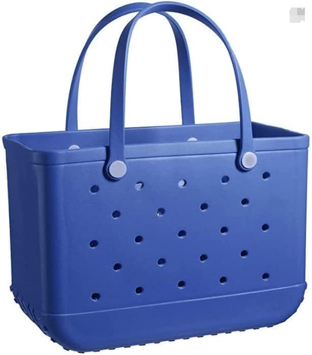 Lightweight women's washable EVA beach tote with comfortable straps, ideal for beach, travel, and shopping.