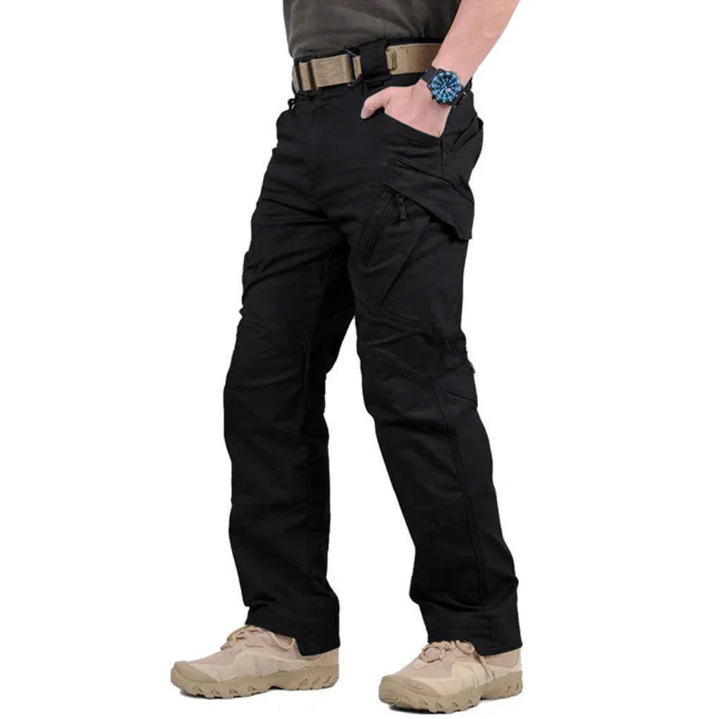 Multi-functional women's water-resistant outdoor pants. Ideal for hiking, travel, and all-weather adventures.