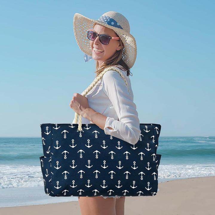 Essential women's waterproof work bag, spacious with zipped compartments for security.