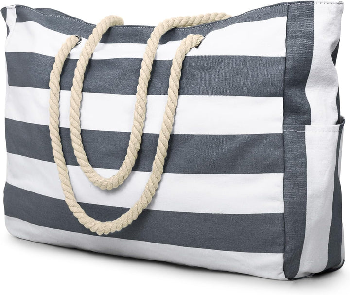 Durable women's waterproof gym tote, spacious for gear, with secure zipped pockets.