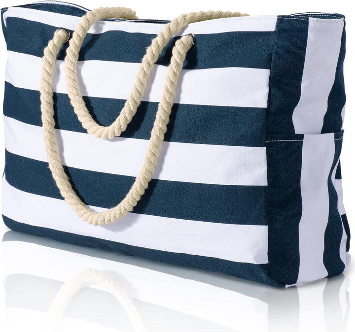Women's rugged waterproof large tote, perfect for outdoor activities, with secure zip storage.